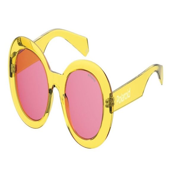 Polaroid Round/Oval Women Sunglasses Acetate Frame main image 4